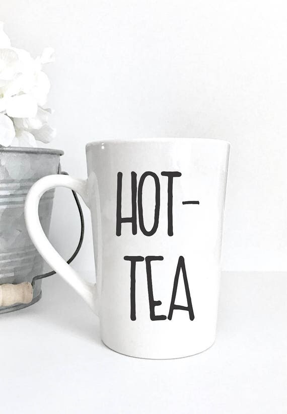 HotTEA 14 oz coffee mug coffee cup gift for her gifts