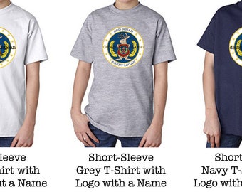 NOW with Grey, White and Navy T-Shirts! Odd Squad Logo T-Shirt with/without a Name