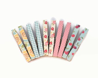 Magnetic Clothespins, Decorative Clothespins, Office Organization, Floral Clips, Bag Clips, Photo Holder, Place Card Holders, Office Decor