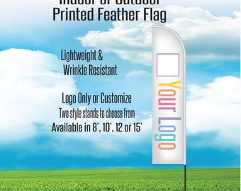 Printed Flag - Feather Flag - Consultant Flag for Pop Up