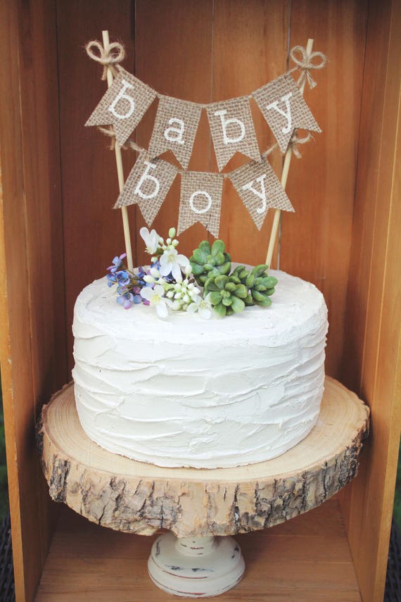 Baby Boy Cake Topper Banner Its A Baby Boy Cake Topper Banner Its A