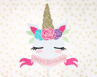 Unicorn Baby Shower Unicorn Birthday Magical Unicorn