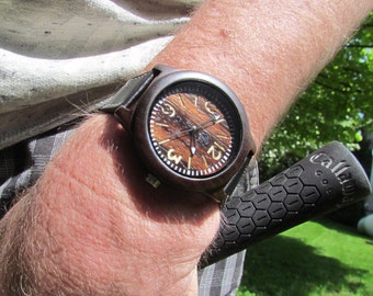 FREE Engraving, Wood Watch, personalized watch, engraved watch, Mens watch, mens gift, custom watch, watch for men, watch for him, MN30
