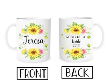Mother of the Bride Mug, Mother of the Bride Gift, Wedding Gift for Mom, Wedding Mugs, Mother of the Bride gift from Daughter