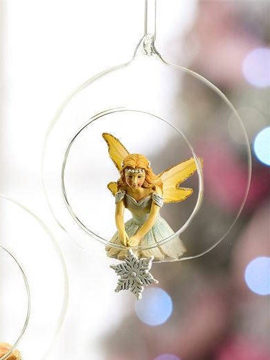 purple fairy ornaments