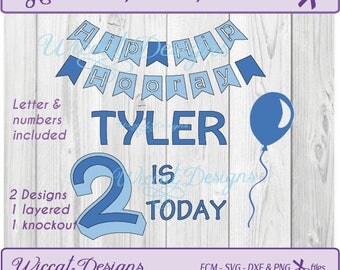 Birthday svg, Happy birthday svg, dxf cut file, svg birthday boy, svg birthday girl, baby svg, Birthday banner svg, Birthday Balloons svg,