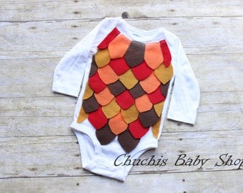 Baby Turkey costume Baby Thanksgiving outfit Baby fall custome baby costume Turkey baby Halloween costume baby photo prop baby onesie