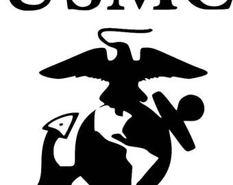 Usmc logo | Etsy