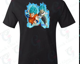 Dragon Ball Z Super- customized Goku and Vegeta,