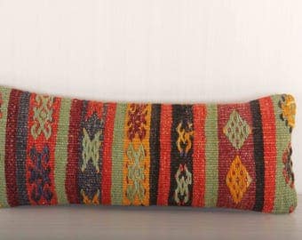 Lumbar Kilim Pillow Decorative Pillows Bed Pillows Decorative Pillows for couch Bed Pillow Cases Throw Pillows KP10032