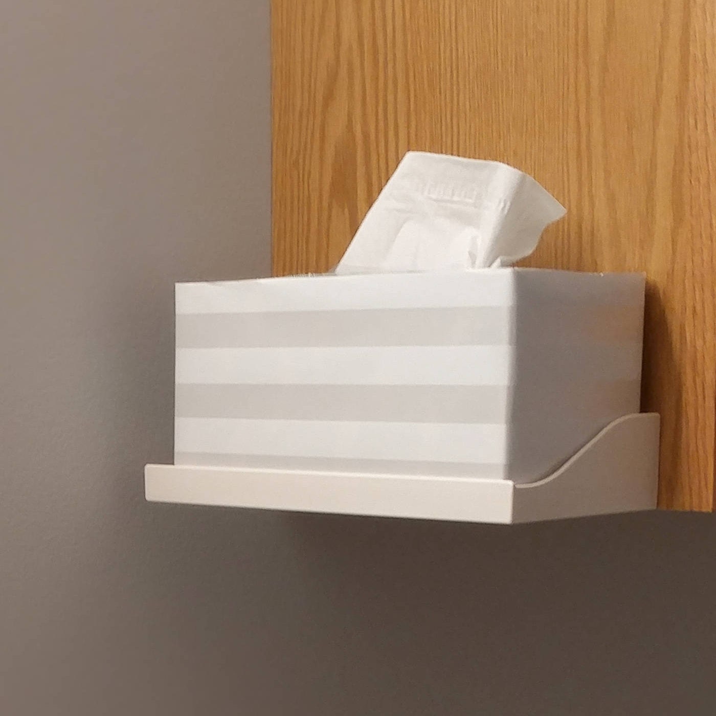 Flip It Tissue Holder Large and Small Wall Mounted Tissue Box