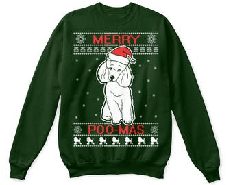 poodle christmas shirt