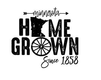 Download Minnesota state svg | Etsy