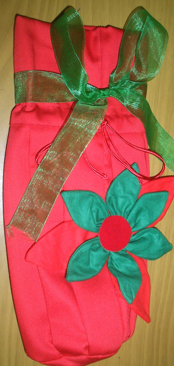 satin wine bags