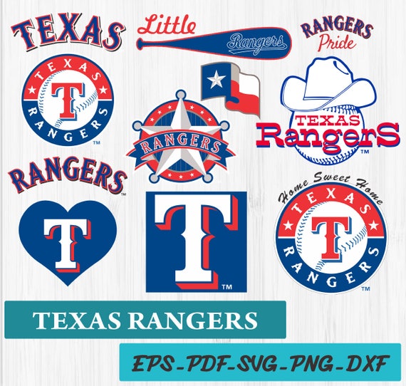 INSTANT DOWNLOAD_Texas Rangers SVG Texas Baseball Clipart