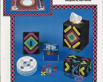 Lace It in Plastic Canvas Pattern Book Kappie Originals Book 269