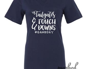 Tailgate Touchdown,Football Mom,T-shirt Design,svg,dxf,eps,Files Electronic Cutting Machines,Silhouette,Cameo,Cricut,Instant Download
