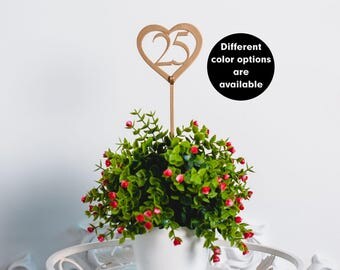 Wooden Numbers for Table Centerpieces, Wedding Table Numbers, Rustic Heart Table Numbers, Wedding Decor Reception Sign