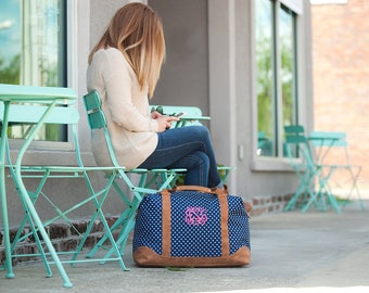 Charlie Dot Weekender - FREE MONOGRAM