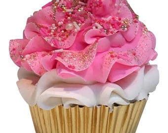 Date Night Cupcake Bath Bomb