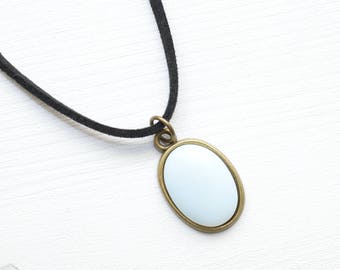 Opalite Choker, Opal Choker, Oval Stone Choker, 90s Jewelry, Layering Choker, Boho Choker, Gemstone Necklace, Festival Jewelry