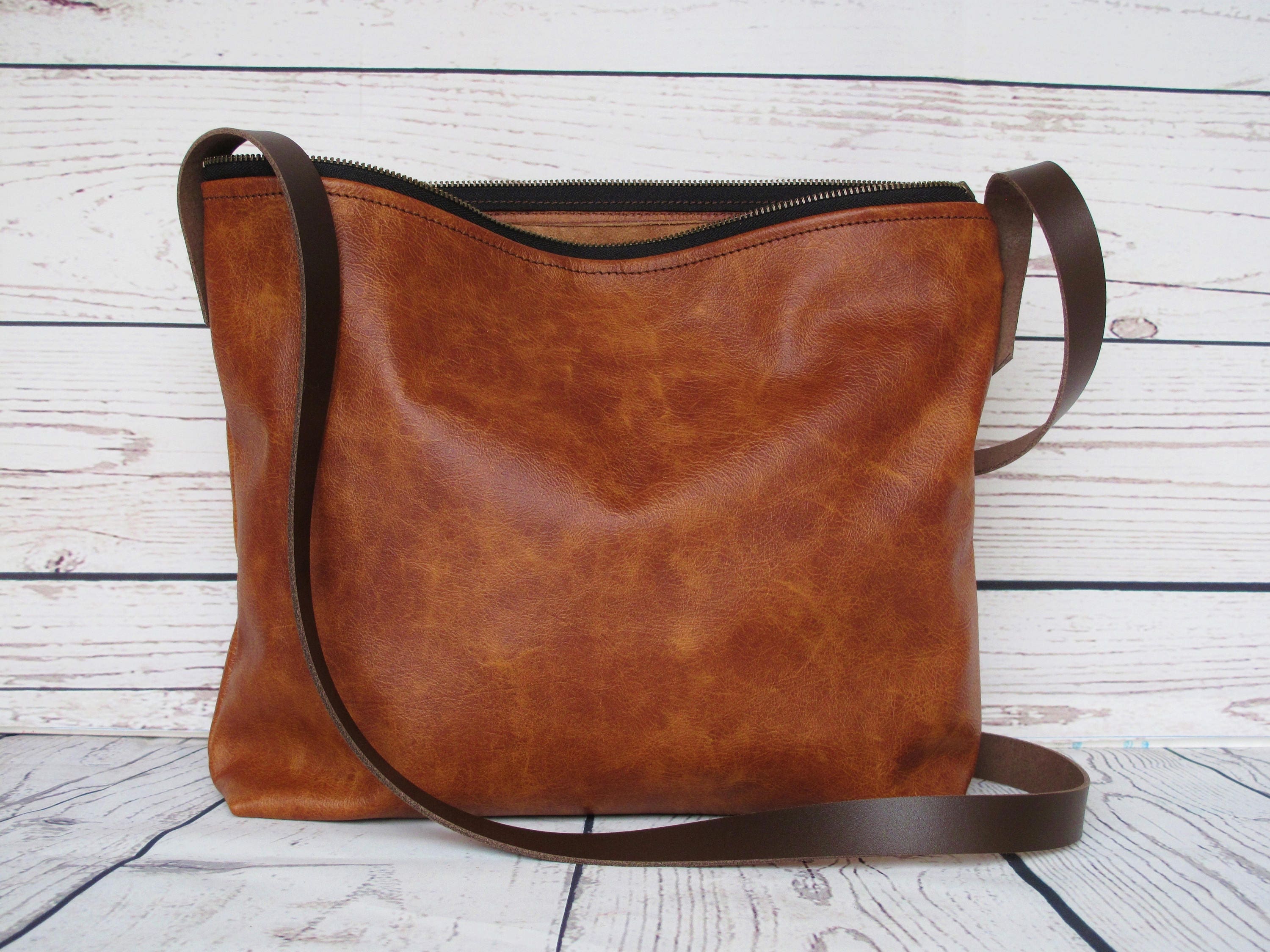 Tan leather shoulder bag leather bag shoulder bag crossbody