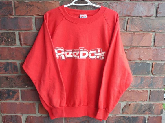 sweat reebok vintage orange