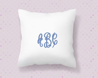 Opening Special Price! Embroidery Monogram Font , 3 letter Machine Embroidery Font Alphabet, 3 sizes (1.5inch, 2.5 inch, 3.5 inch)