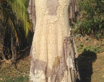 Gypsy wedding dress | Etsy