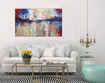 Large Abstract Wall Art large abstract art | etsy Large Abstract Wall Art large abstract art | etsy