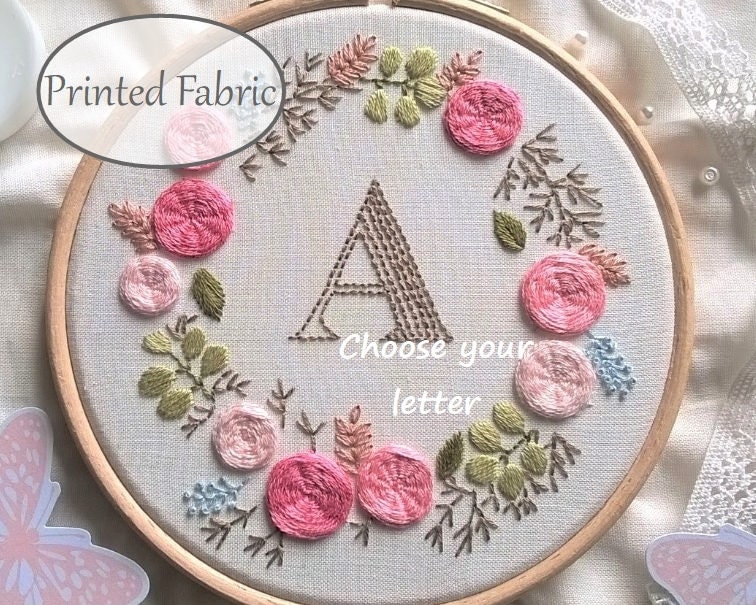 Embroidery fabric sybju pre printed fabric for hand Embroidery fabric sybju pre printed fabric for hand