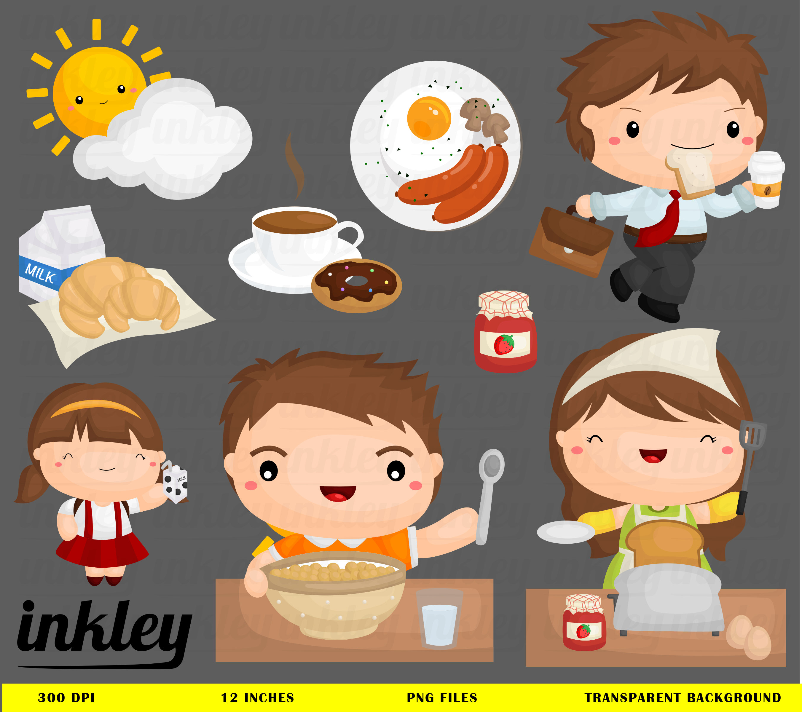 Morning Breakfast Clipart Morning Breakfast Clip Art Morning