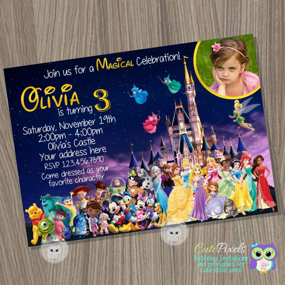 Special Disney Invitations 1