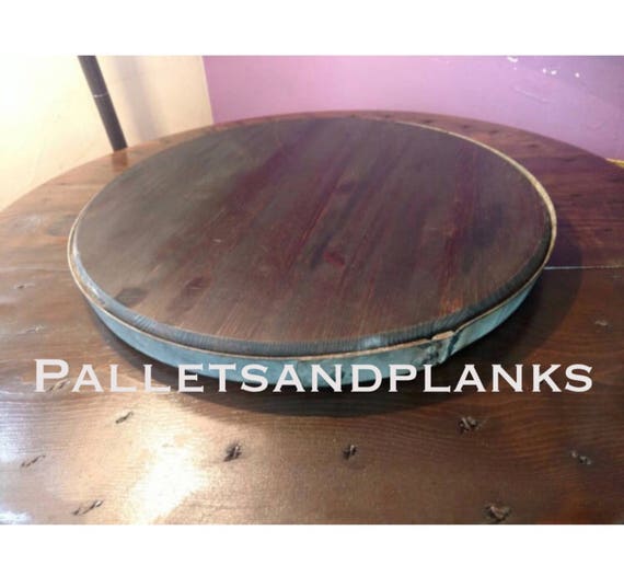 Lazy susan cake stand dinner serving wedding rustic gift wine