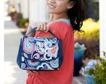 Monogrammed Lunch Box ~ Emerson Paisley Lunch box ~ Custom girls lunch box