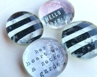 Pink glamour magnets