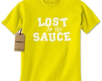 Lost In The Sauce Mens T-shirt