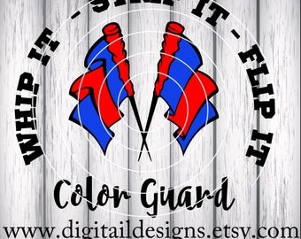 Download Colorguard svg | Etsy