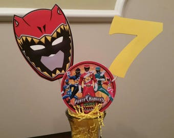 Power Ranger Dino Charge Centerpiece