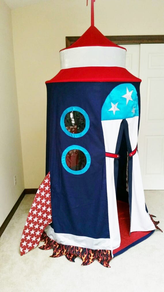 Rocketship Tent Rocket Gemini II Spaceship tent Child's