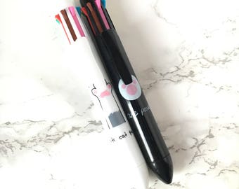 Chunky 4 colors Pen - Chunky Cats Pen - Cat Pens - Cat Pen - 10 Colors Cat Pen