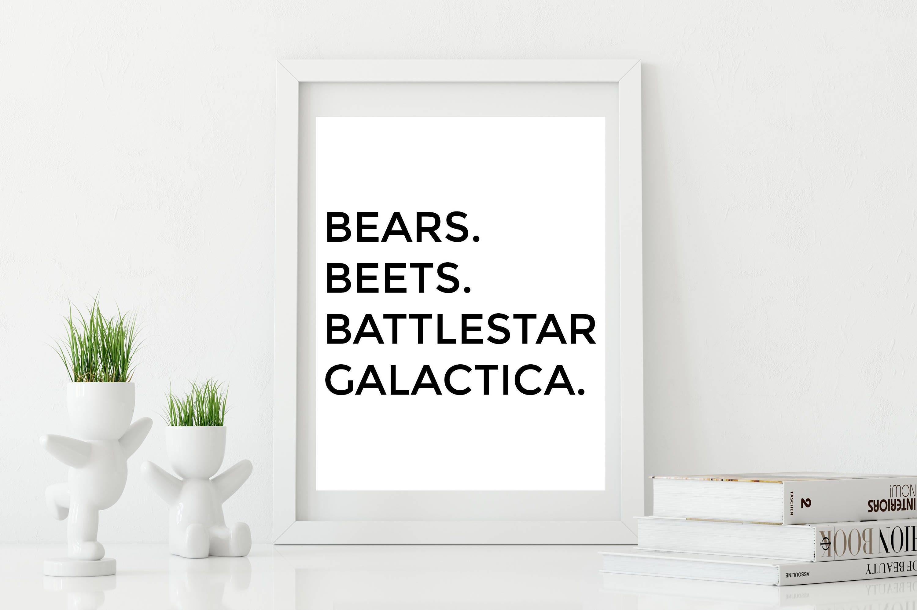 The Office Bears. Beets. Battlestar Galactica. TV Quotes
