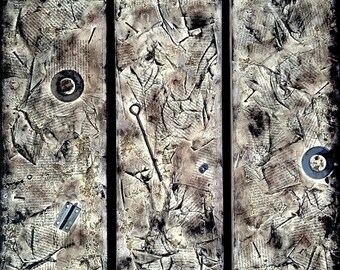 Triptych Panel modern/industrial/contemporary