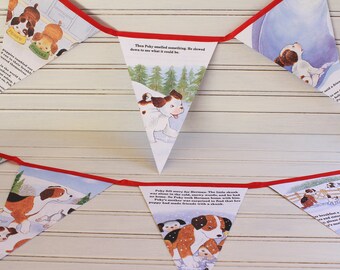 2.6m The Poky Little Puppy's First Christmas Golden Book Bunting