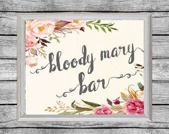 Bloody mary bar | Etsy