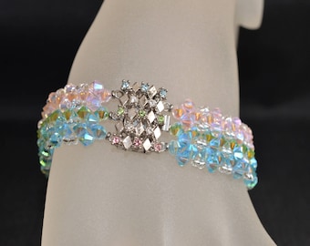 Bracelet cristal de swarovski "Tri-fantastique"