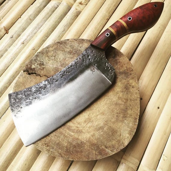 Hand Butcher's Cleaver Best Meat Cleaver Handmade