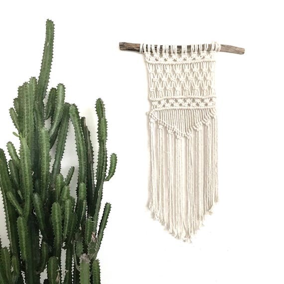 Macrame Wall Hanging "Drifter" READY TO SEND
