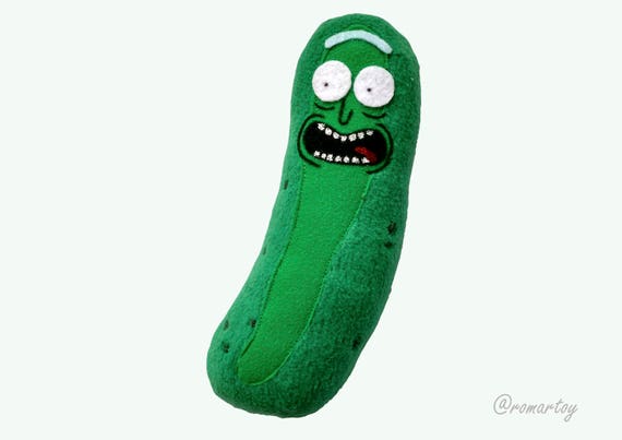 plush pickle rick