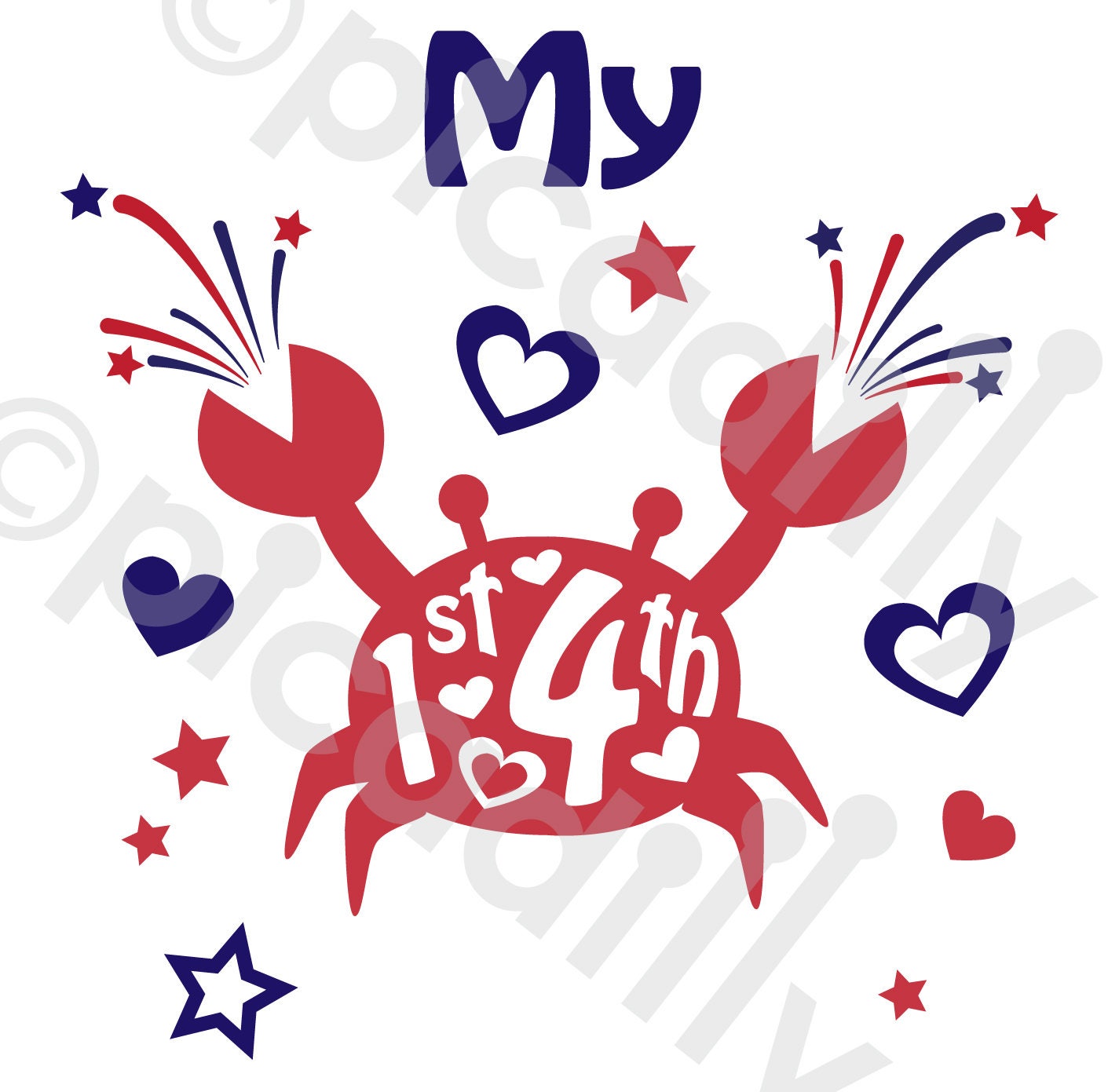Download My 1st 4th Svg July 4th SVG PNG Baby Girl 1st 4th of July Svg
